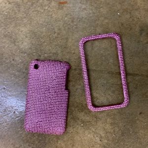 Pink rhinestone case iPhone 5